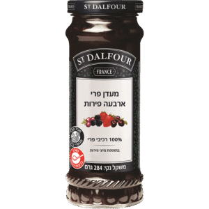 סט דלפור מעדן ארבע פירות