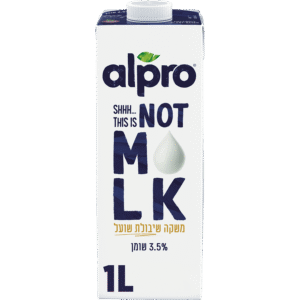 אלפרו 3.5% שומן נוט מילק משקה שיבולת שועל 1 ליטר