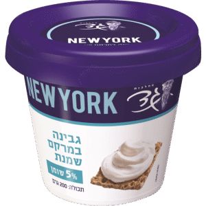 גבינת ניו יורק לייט טבעית 5%