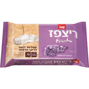 מטליות לחות לרצפה 10 יח` פרש