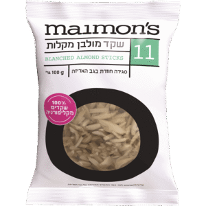 שקד מולבן מקלות