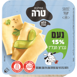 גבינה צהובה נעם דק דק 15%