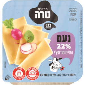 גבינה צהובה 200 דק דק