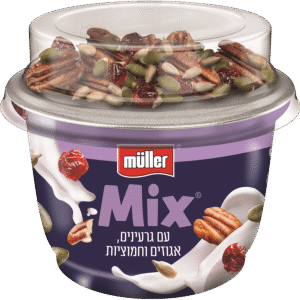 מולר מיקס נטורל פקאן חמניה גרעיני דלעת