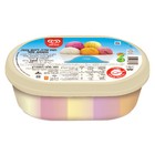 גלידה שרבט בטעמי תות לימון בננה משמש ופטל, 2 ליטר