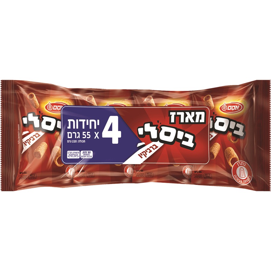 מארז ביסלי ברביקיו 4 יח`