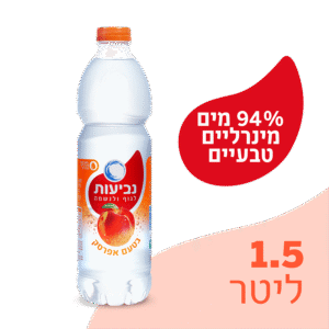 מים בטעם אפרסק נביעות 1.5 ליטר