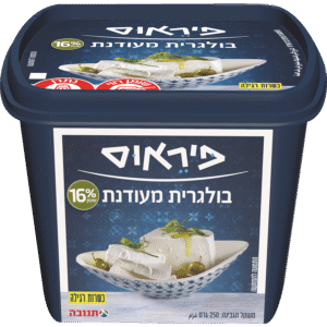 פיראוס גבינה בולגרית מעודנת 16% 250 גרם
