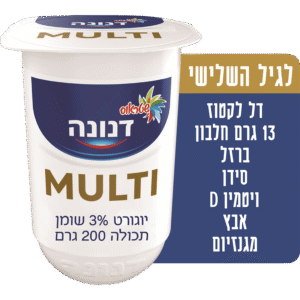 דנונה מולטי 3% 200 גרם