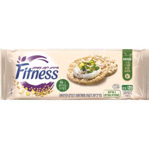 פיטנס פריכיות דקות עם קינואה