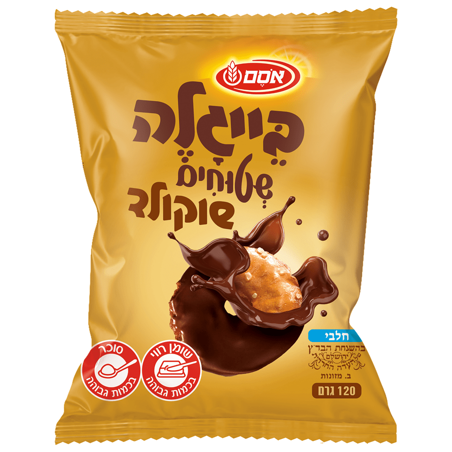 בייגלה שטוחים מצופים