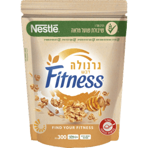 פיטנס גרנולה שקדים ודבש