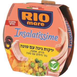 טונה ריו עם ירקות גינה