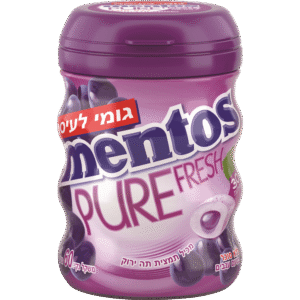 מנטוס מסטיק בקבוק