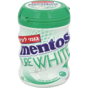 מנטוס מסטיק בקבוק