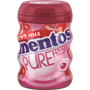 מנטוס מסטיק בקבוק