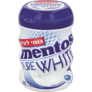 מנטוס מסטיק בקבוק