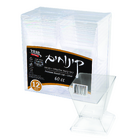 כוס קינוח אלגנטית+מיכסה