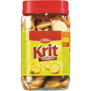 מיני קרקרים עגול