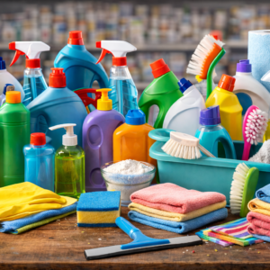 חומרי ועזרי ניקיון