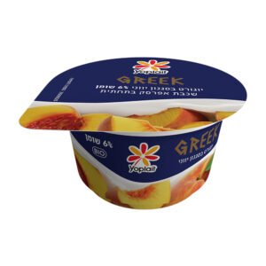 יופלה בסיגנון יווני בטעם אפרסק