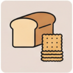 לחם פריכיות ותחליפיו