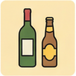 אלכוהול יין ובירה ומשקאות