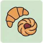 מוצרי מאפה מתוקים ומלוחים