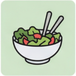 סלטים ארוזים במקרר