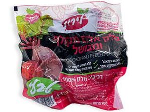 סלק אדום מקולף ומבושל