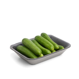 מיני מלפפון במגש ארוז