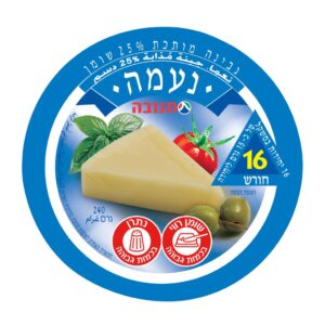 גבינה מותכת נעמה למריחה 25% 16 משולשים