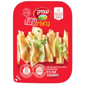 עמק דק דק 200 גרם - גבינה צהובה פרוסה דק 28%