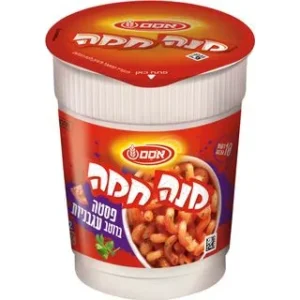 מנה חמה פסטה עם עגבניות