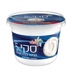 סקי משפחתי גבינה לבנה 5% שומן 500 גרם