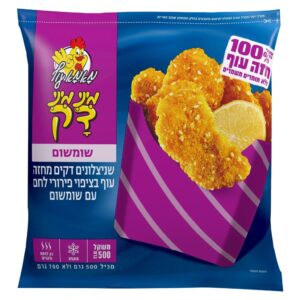 מיני דק שניצלונים שומשום מאמאעוף