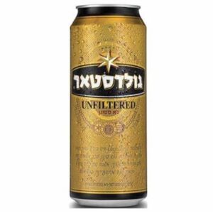 גולדסטאר לא מסונן פחית 500 מל