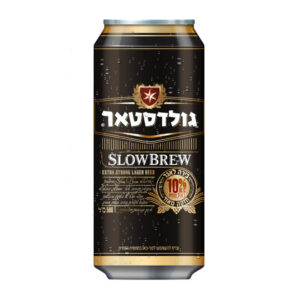 גולדסטאר SLOW BREW פחית 500 מל