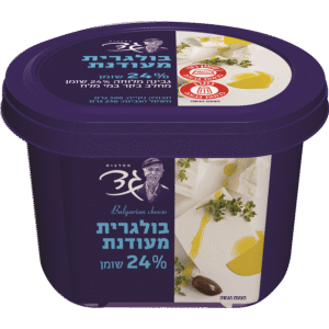 בולגרית מעודנת גד 24% שומן 250 גרם