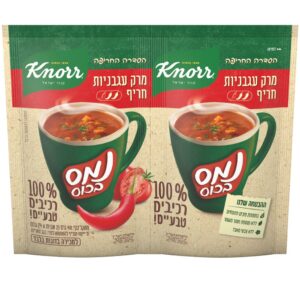 מרק עגבניות חריף זוג קנור