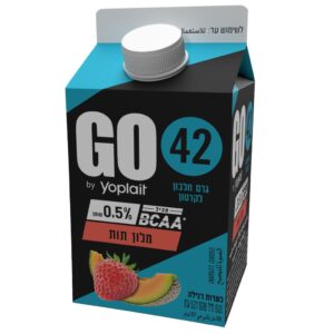 תנובה גו משקה חלבון מלון תות בקרטון 500 מ"ל