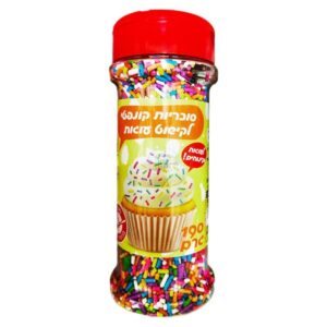 קישוטי עוגה קונפטי סוכריות לעוגה נאמן