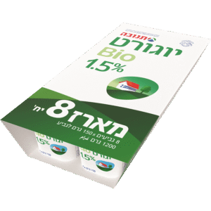 מארז 8 יח' יוגורט ביו 1.5%