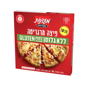 מעדנות פיצה מרגריטה ללא גלוטן 335 גרם